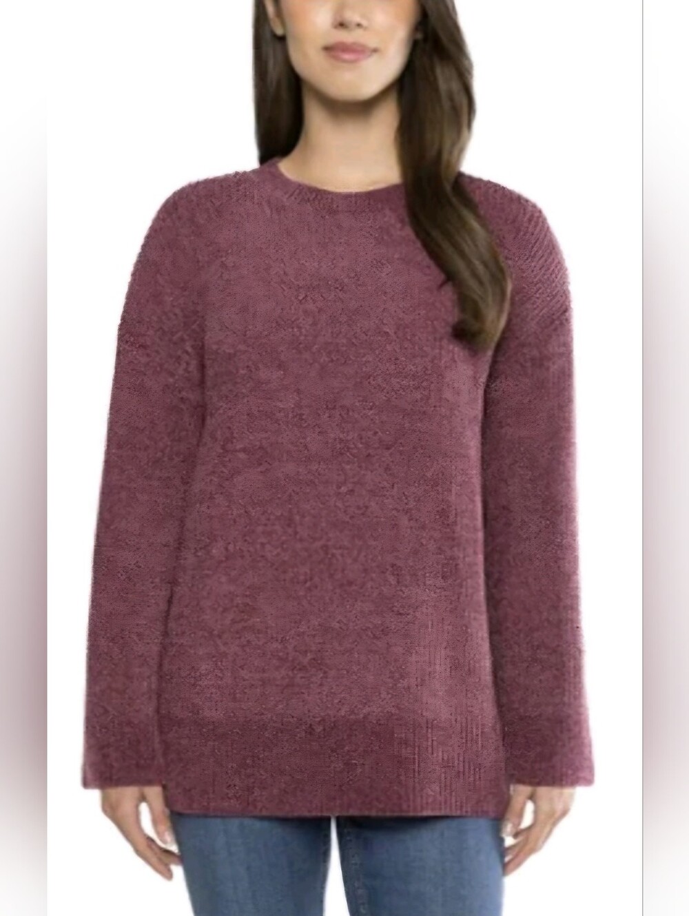 NEW! Matty M Plum Chenille Sweater Size XXL